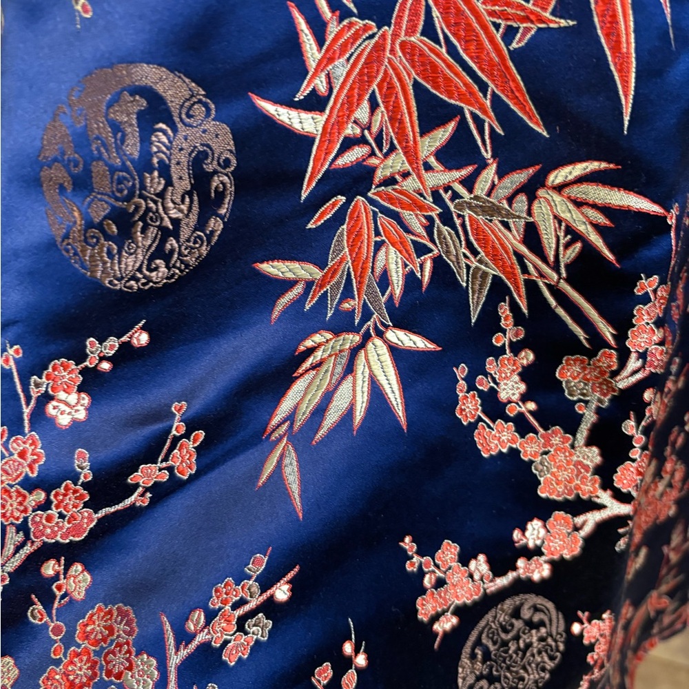 NWOT Realisation Par The Emilie Silk Mini Dress in Shanghai Nights Women’s XS - Picture 10 of 16